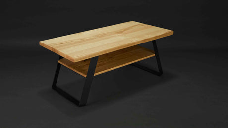 Konferenční stolek RIGEL - stůl z masivu, dub a jasan - Stolařství Mikel