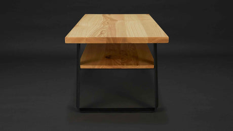 Konferenční stolek RIGEL - stůl z masivu, dub a jasan - Stolařství Mikel